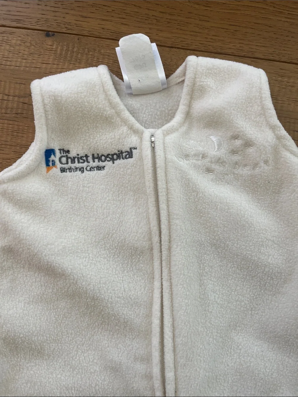 Halo Sleep Sacks - Set of 2 - Size XS - cream - NB to 3 mos or 5-10lbs fleece